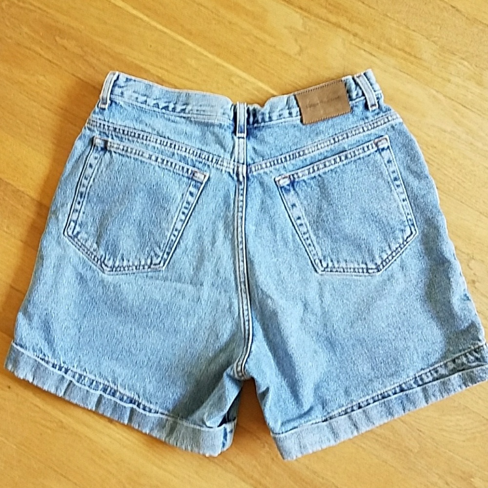 Calvin Klein vintage high waist jean shorts